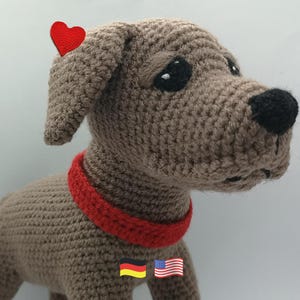 Labrador puppy - crochet pattern PDF - Amigurumi