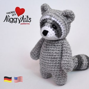 Racoon crochet pattern