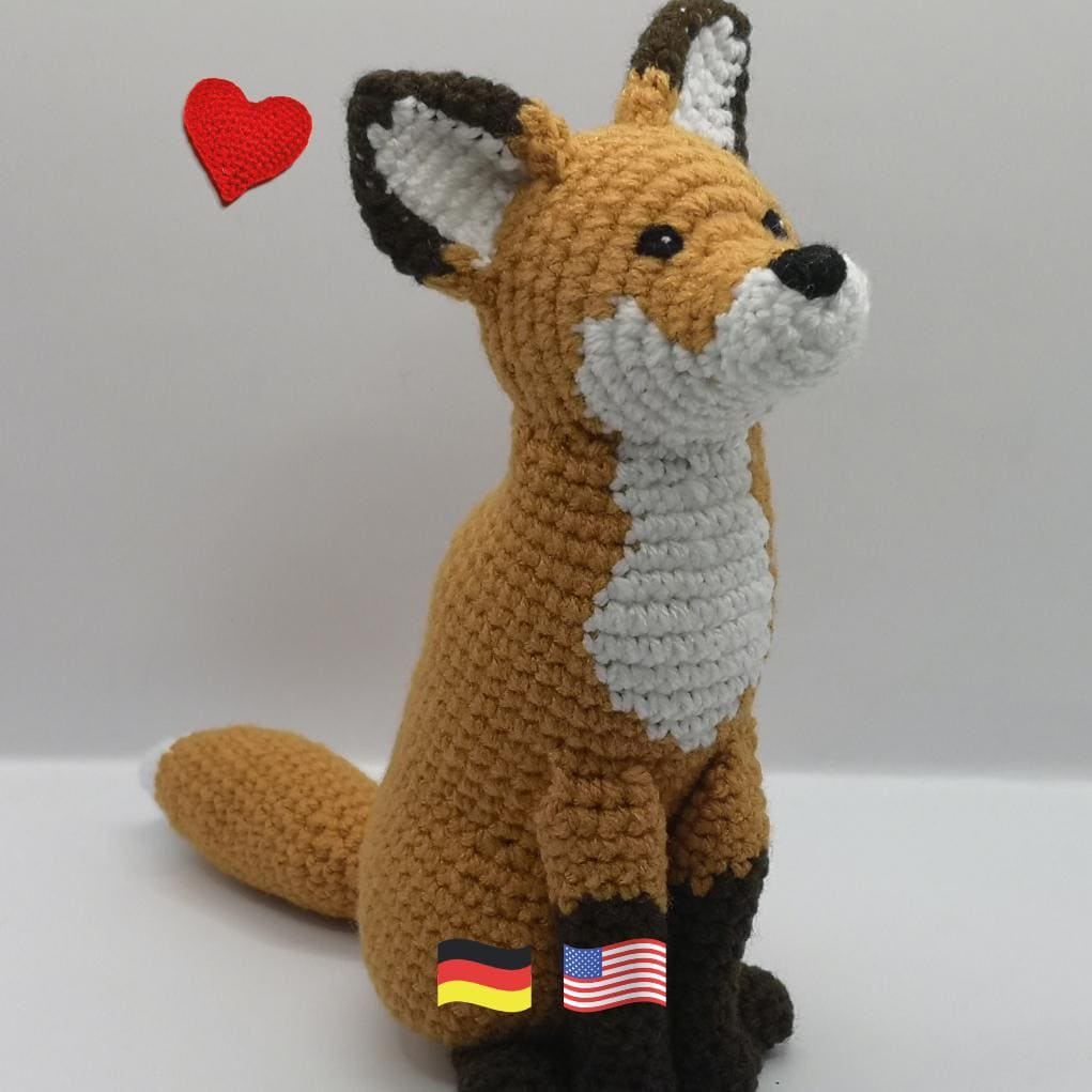 40 Fox Crochet Patterns: Fun & Easy Projects for Crafty Individuals 33 Realistic Fox Crochet