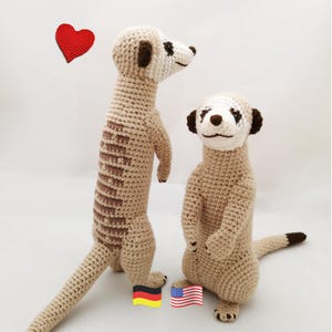 Merkat crochet pattern