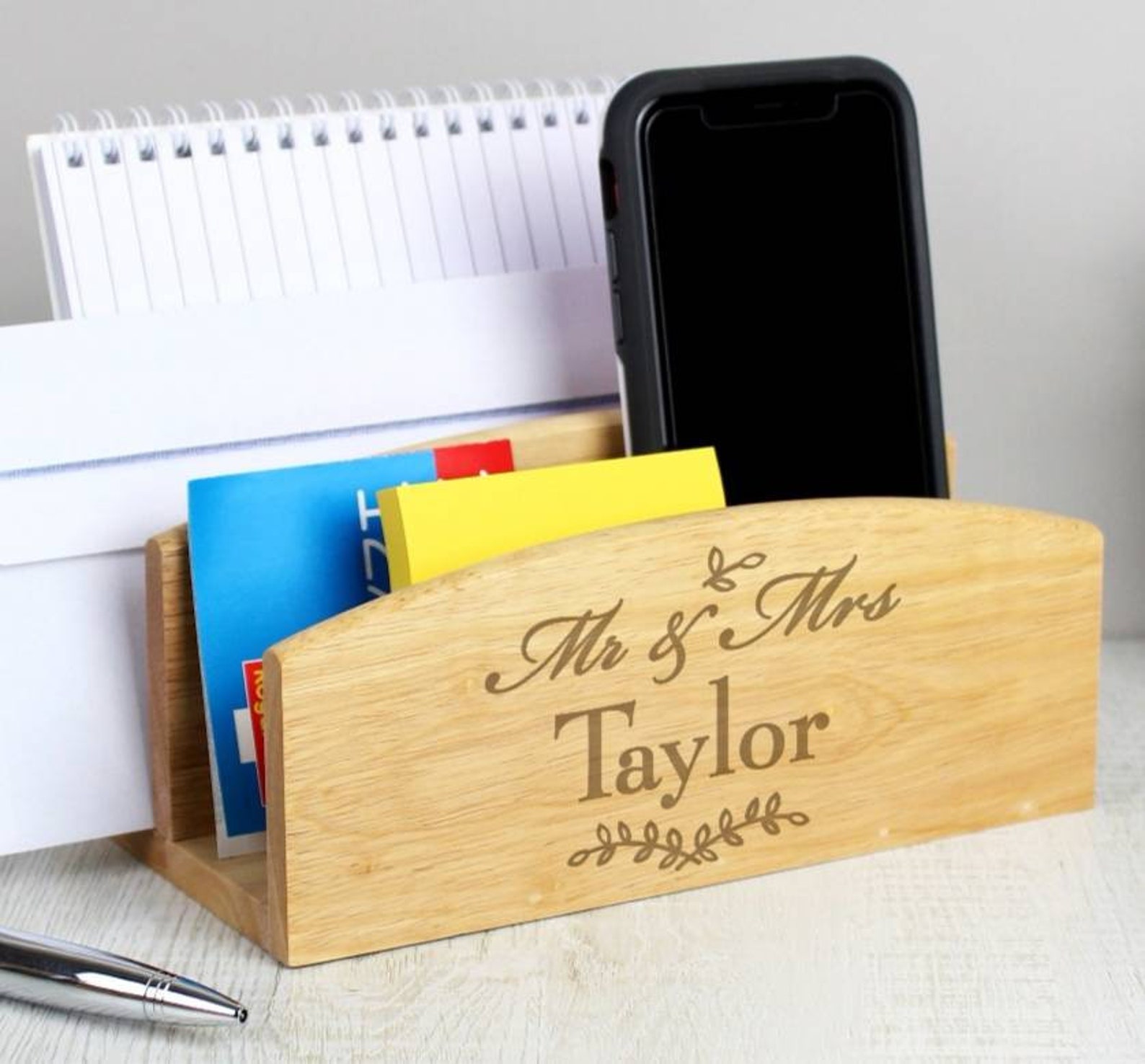 Personaliaed Letter Rack Etsy