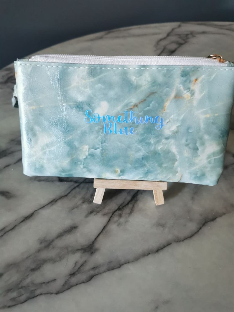 something blue clutch