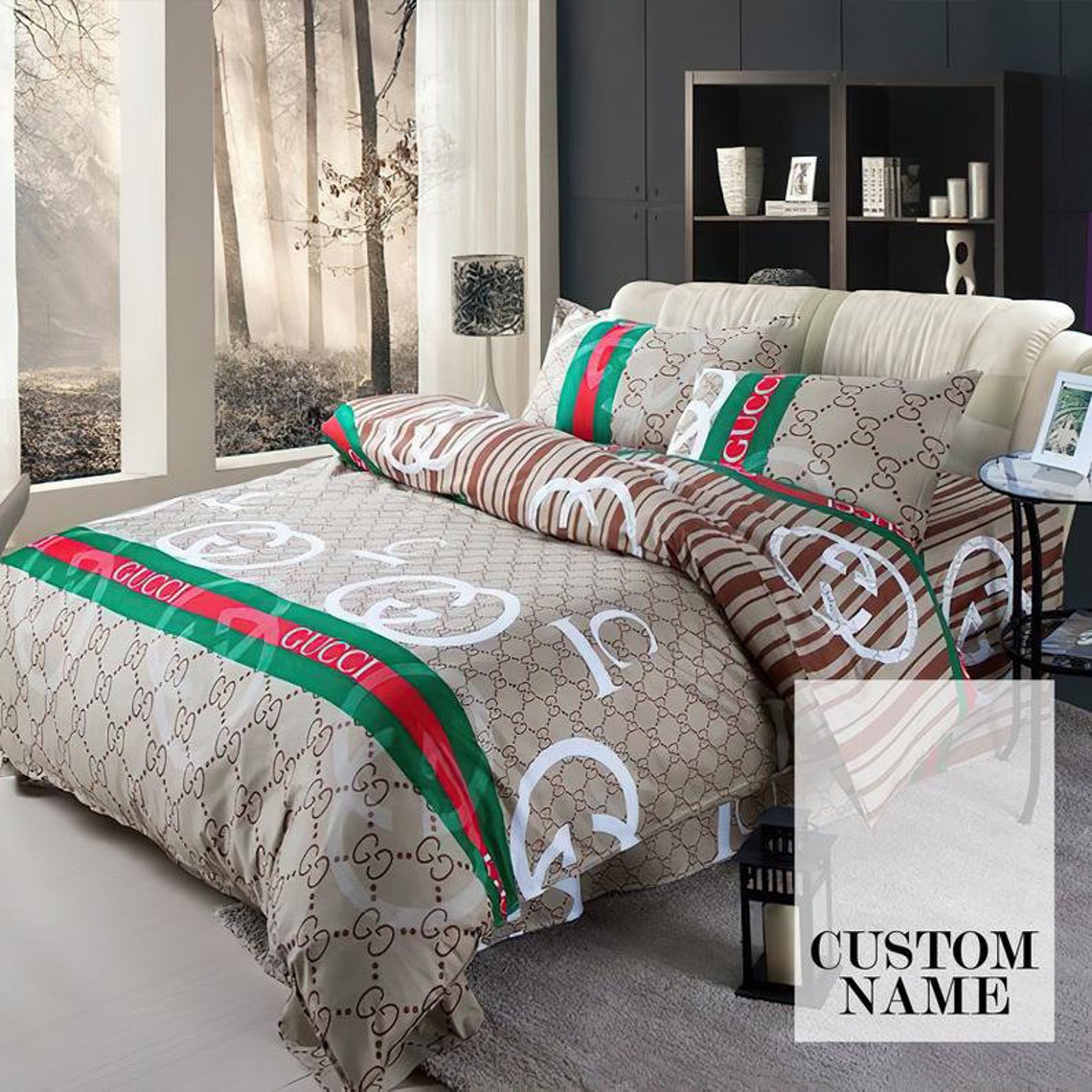 Luxury Bedding set Luxury Duvet Cover Luxury Brand Bedding Etsy