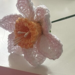 Daffodil Flower Crochet Pattern