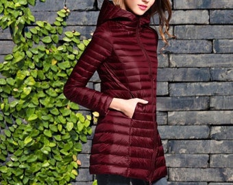 Casual Down Coat - Etsy