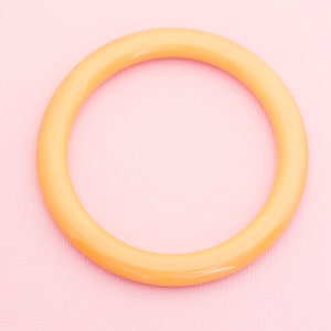 Minimalist Gold Tone Ring Bangle | 7.85 Inch | Avon H9
