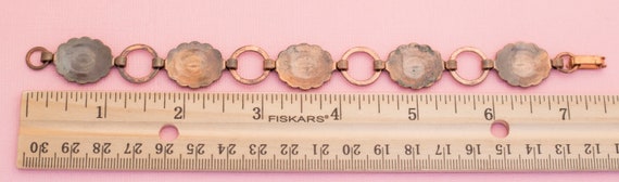 Antique Symbol Bracelet | Vintage Copper Bracelet… - image 3