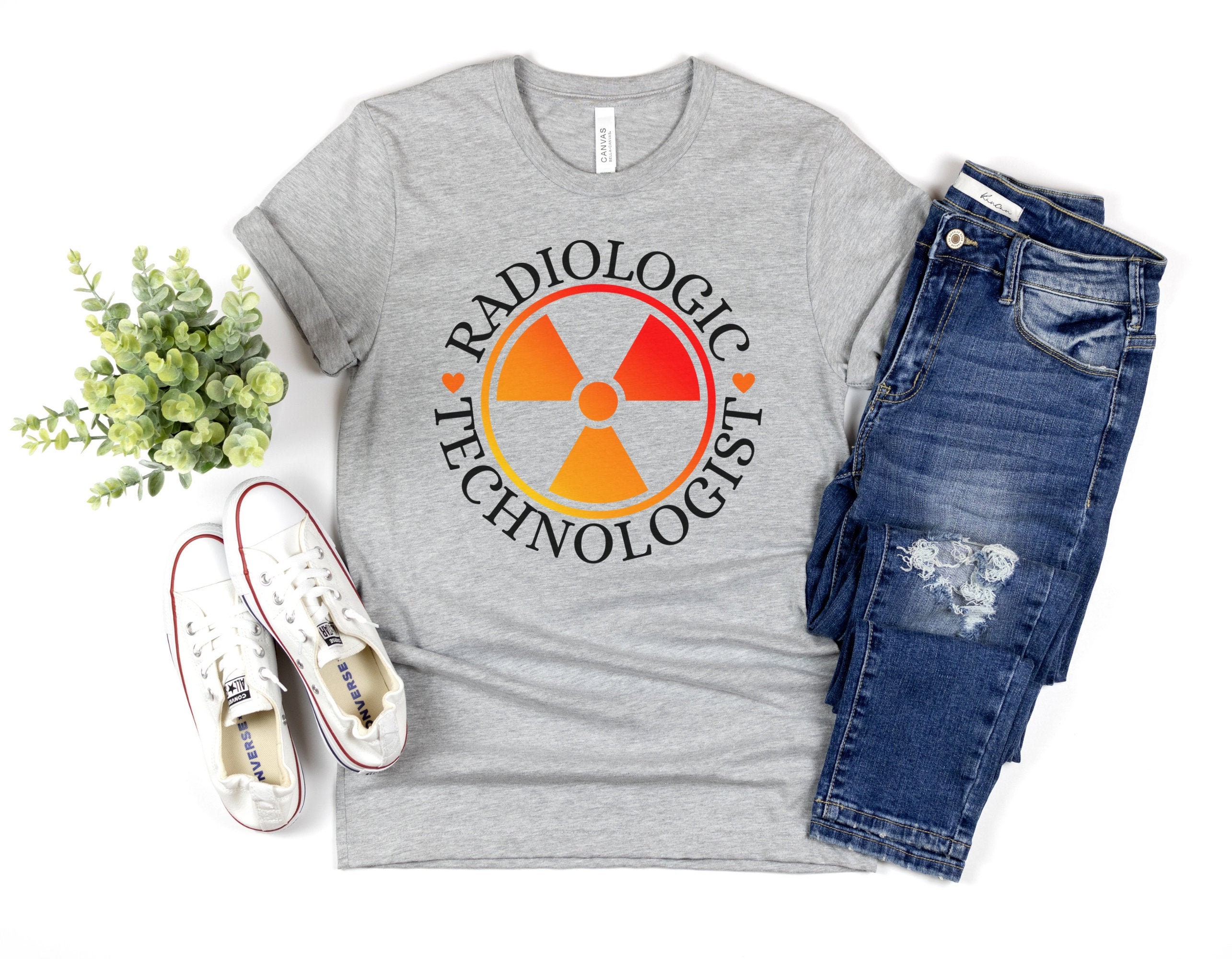 Radiation Symbol Xray Shirt Radiologic Technologist Tshirt Etsy