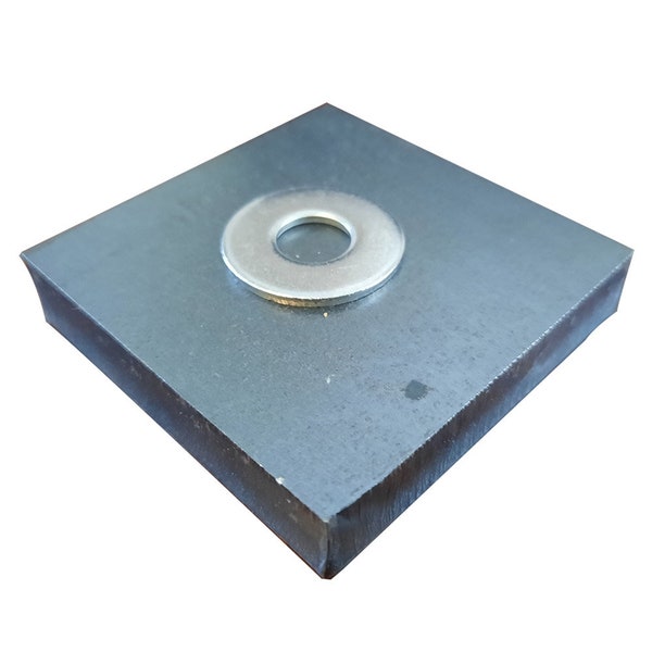 Base Punching Block Jewellers Heat Proof Washer Hammering 50 mm x 50 mm x 10 mm