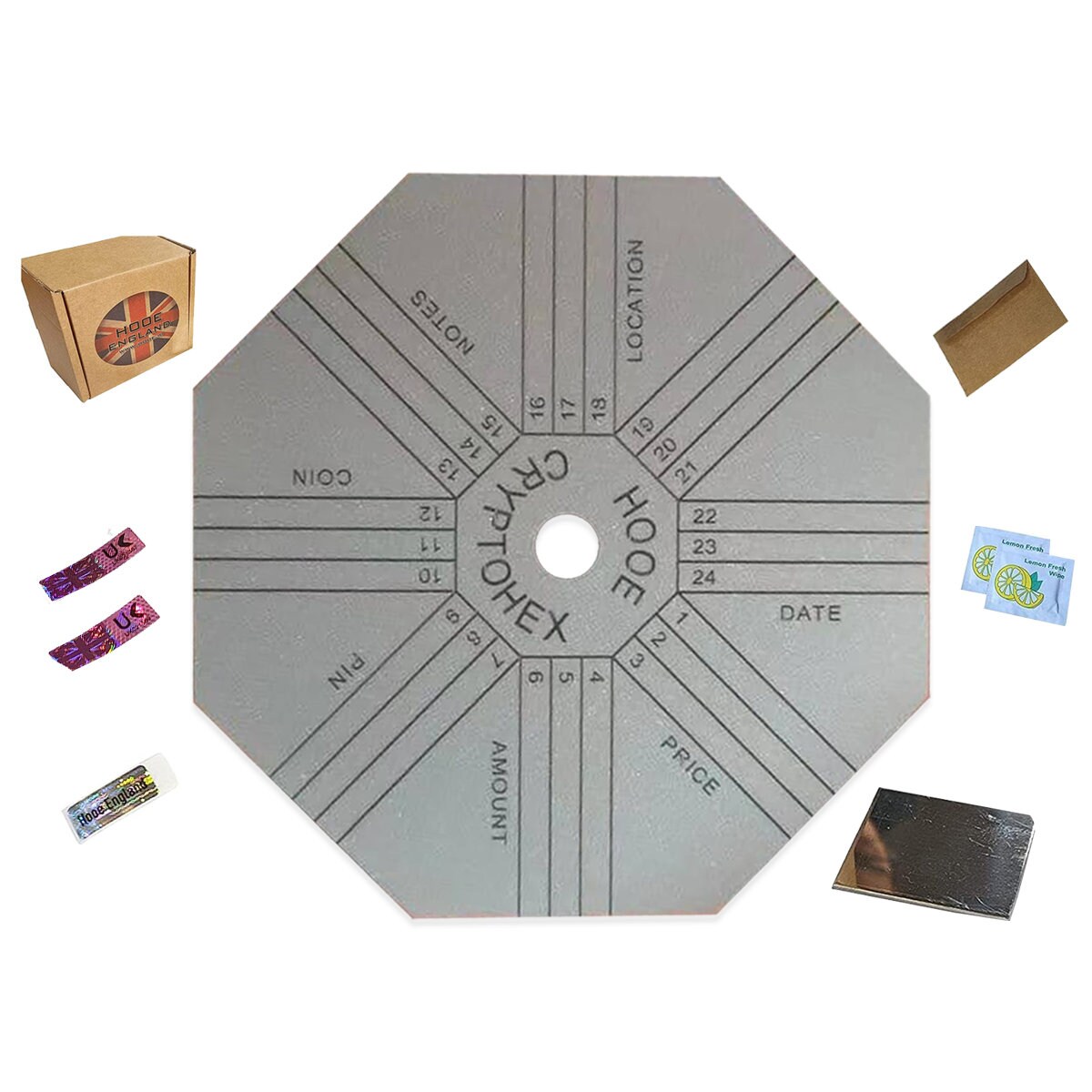 Nano Ledger Hooe England 2X Titanium Metal Plate Crypto Seed Phrase Storage  Koude Portemonnee Zaadzin Backup