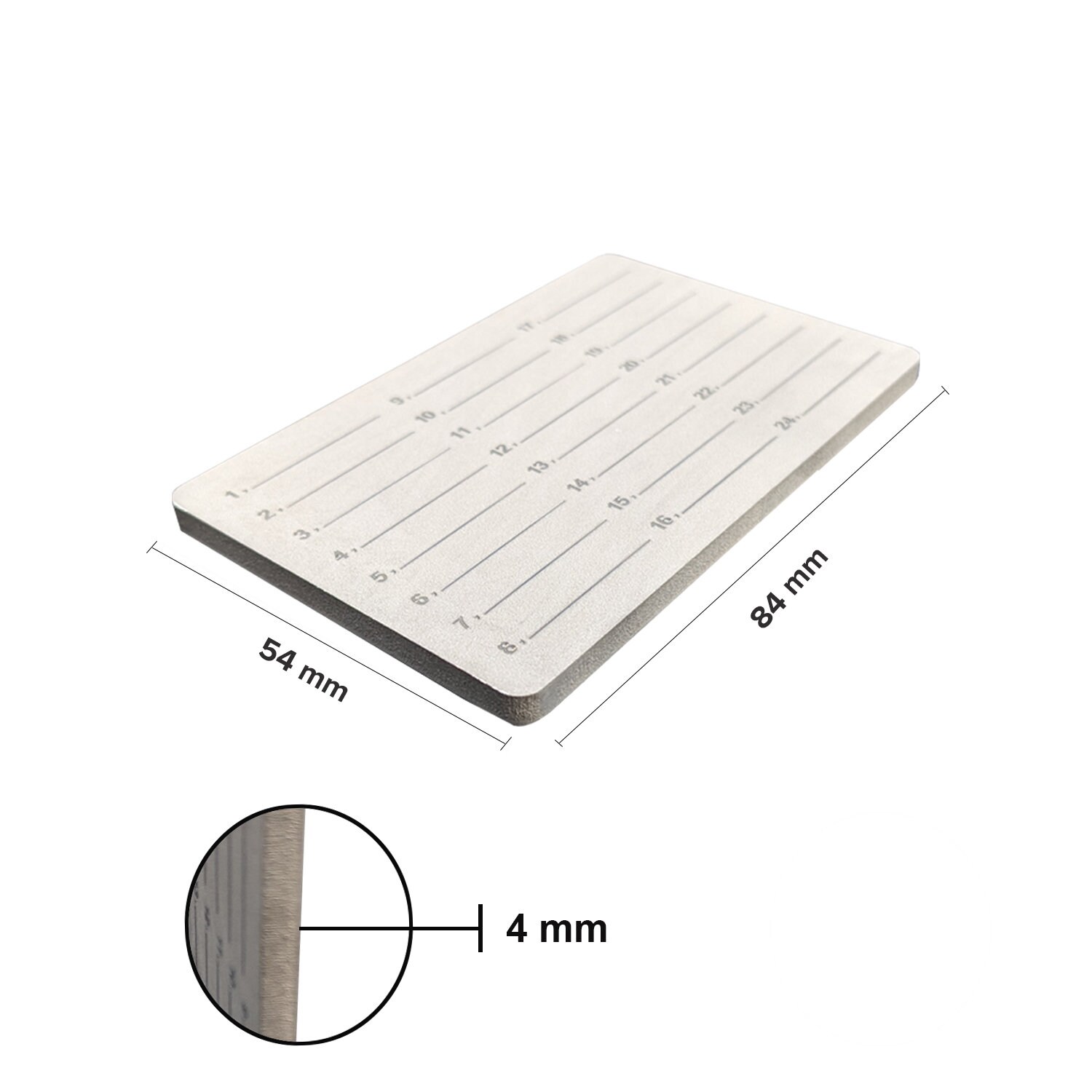 Plate Storage Steel Cold Metal Plate External Btcon Crypto Wallet Mnemonc  Seed Crypto Steel