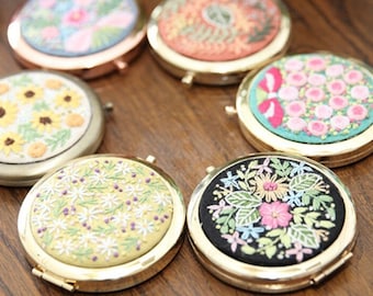 DIY Mirror Embroidery Kit, Full Instructions, Complete kit,  Mini project, Easy Embroidery Kit, Craft Kit for Adults