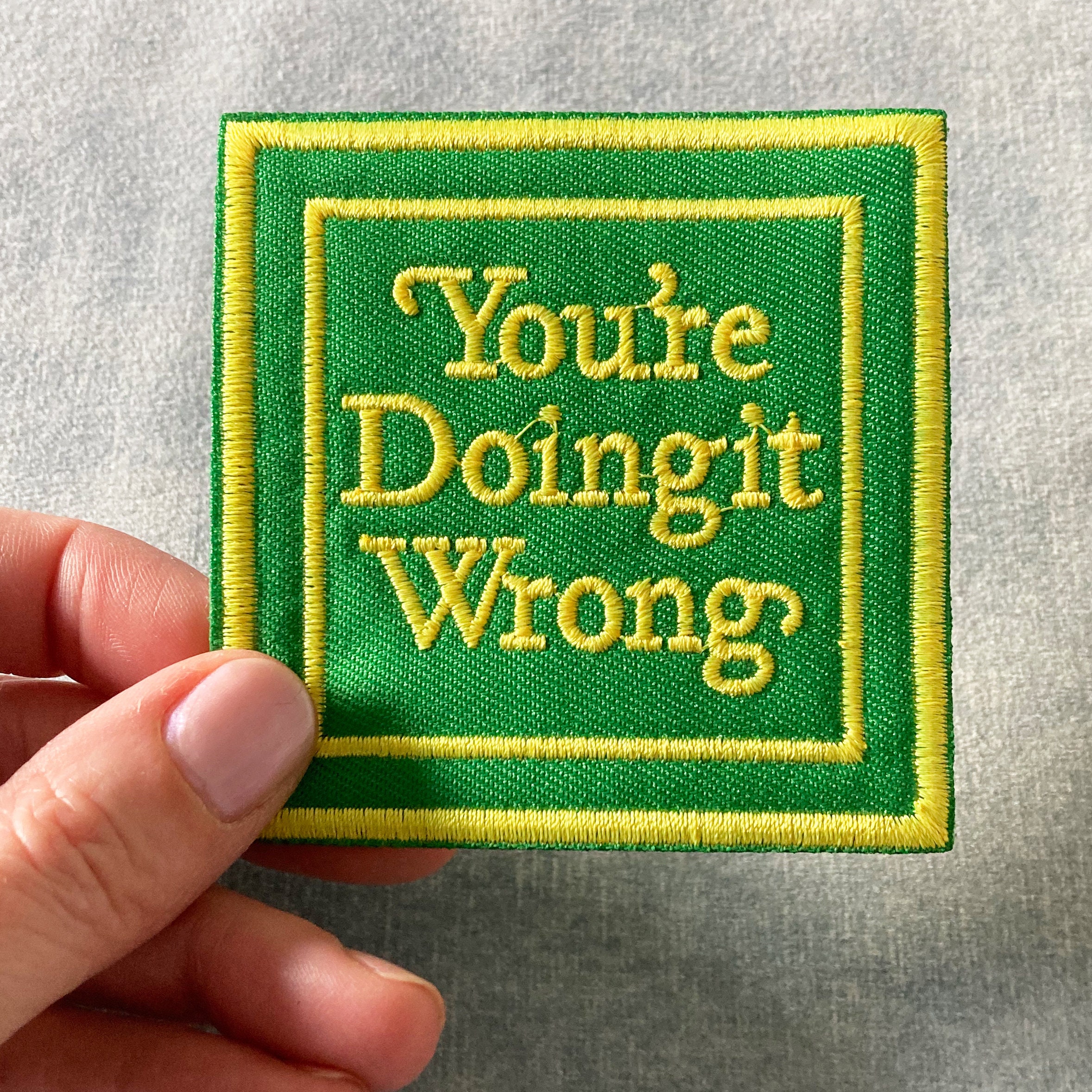 Popular Patches Funny Sayings Embroidered Sew on / Iron on Etsy