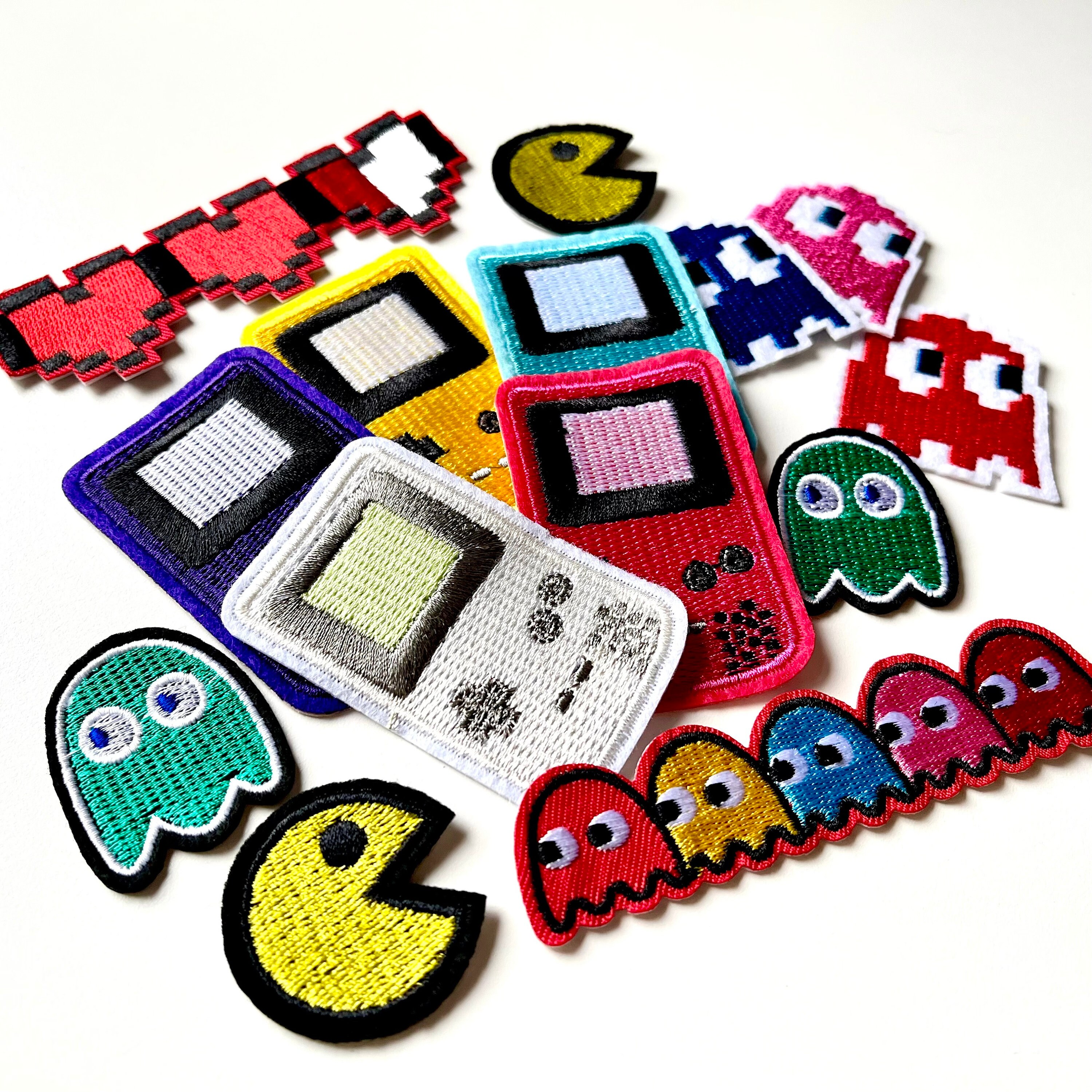 Retro Computer Patch Retro Game Patches - Vintage, 80's, Arcade, Gameboy, Console, Pixels ...