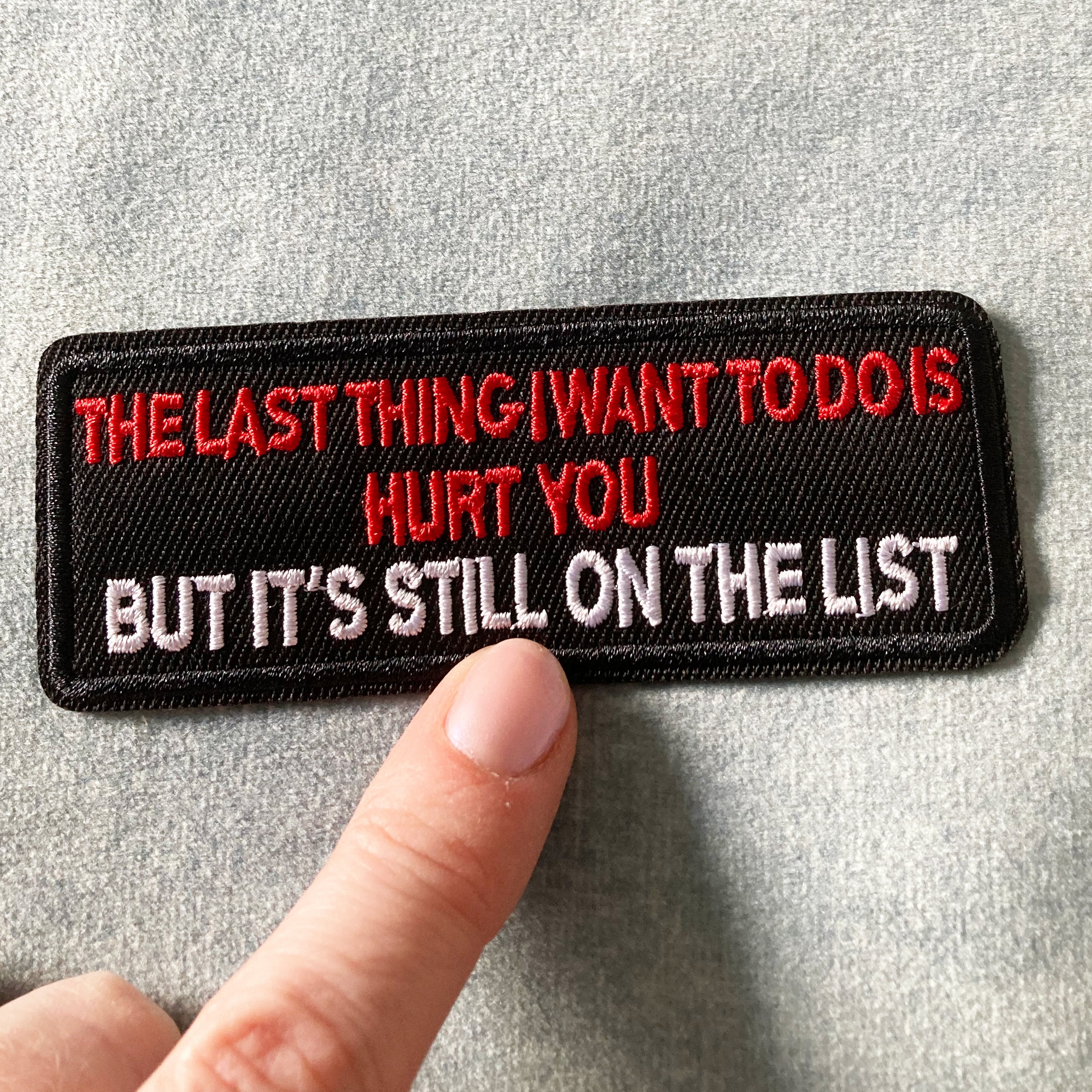 Popular Patches Funny Sayings Embroidered Sew on / Iron on Etsy