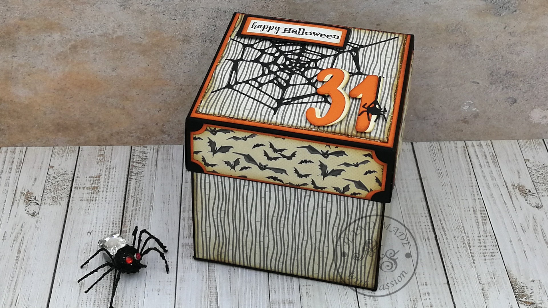 Happy Halloween Exploding Box Halloween Gift Magic Box for Etsy