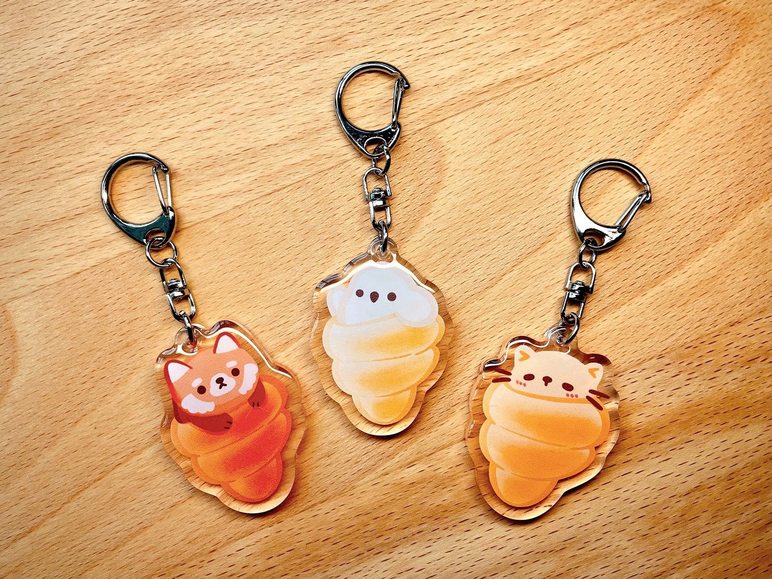 Cute Acrylic Keychains Aesthetic Key Chain Kawaii Etsy