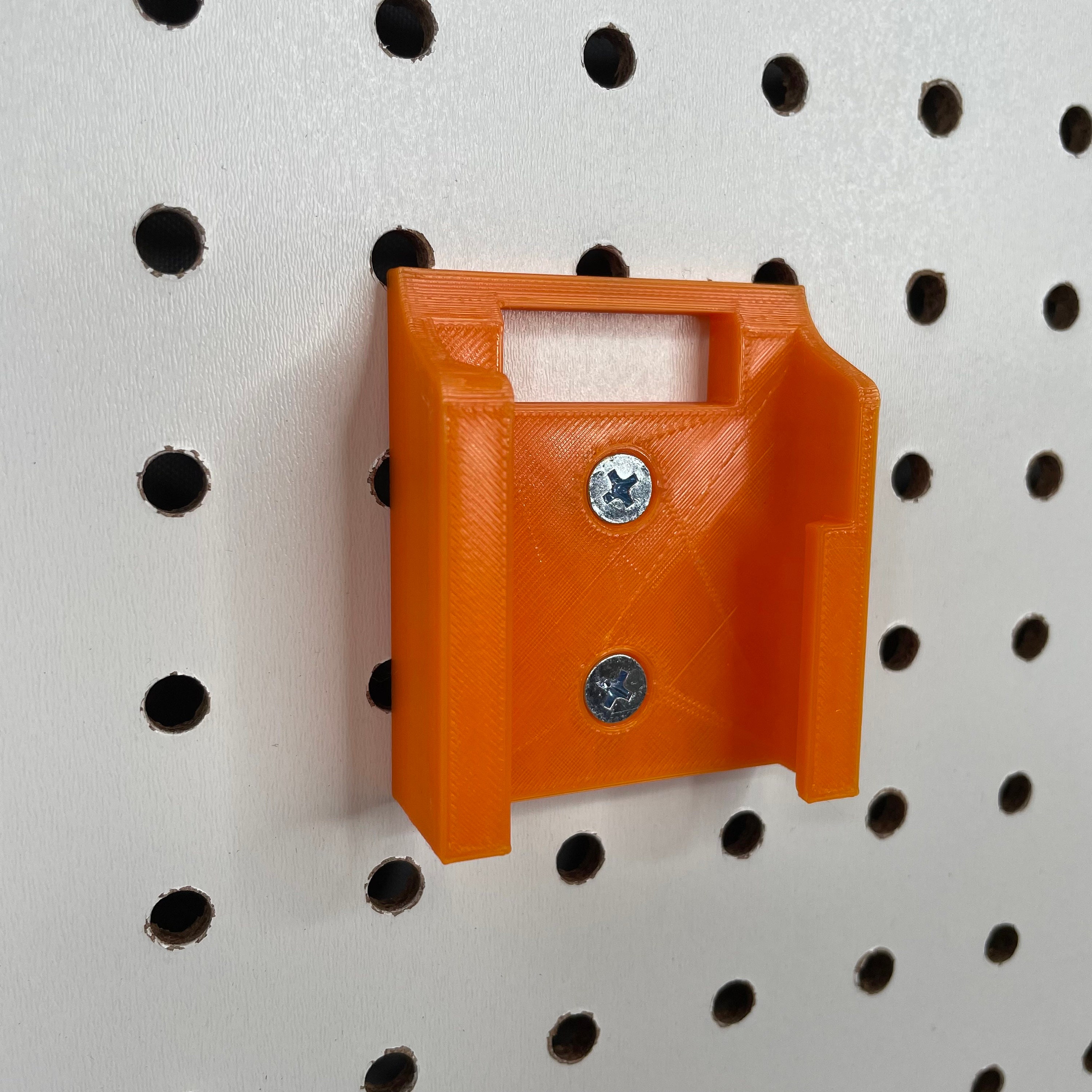 Black & Decker 20V Battery Holder Wall Peg Board Mount Etsy