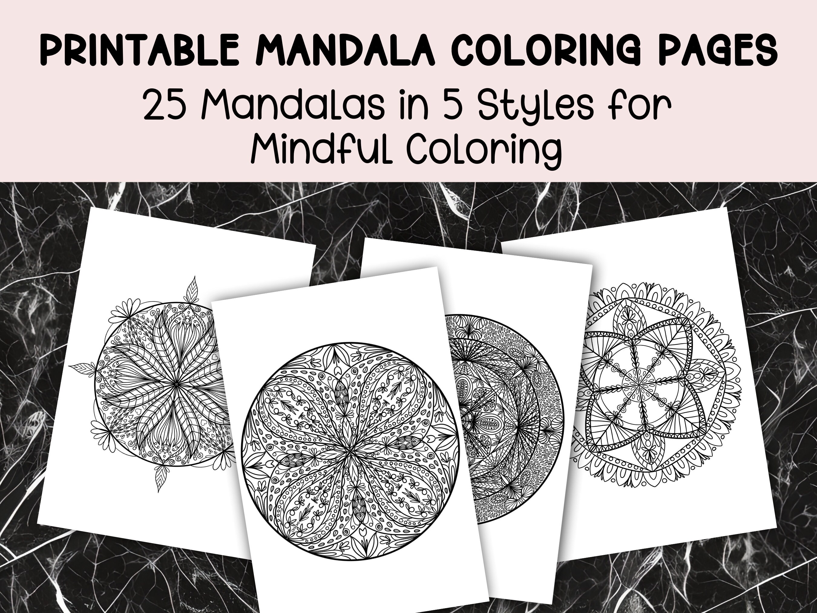 Set of 3 Colour Therapy Adult COLOURING BOOKS Series 3 for