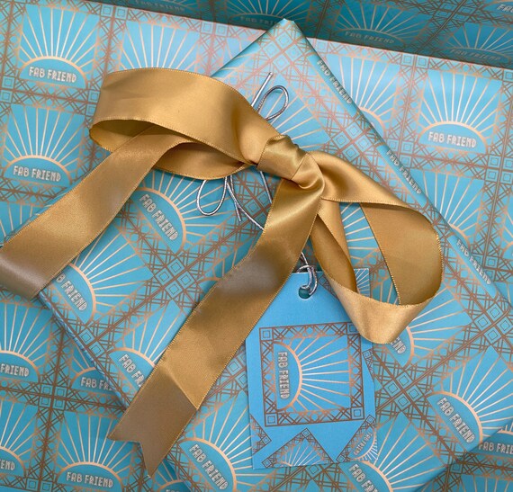 Art Deco Holiday Gift Wrap, Recyclable Gift Wrap, Luxury Wrapping Paper,  Constellation Gift Wrap, Decoupage Paper, Photo Backdrop