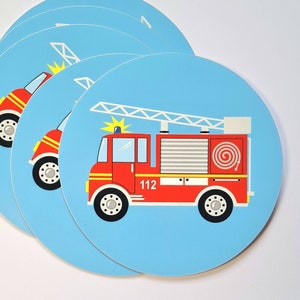 Feuerwehr freiwillige Wunsch Ort Individuell Aufkleber Sticker Auto Tuning  Kfz