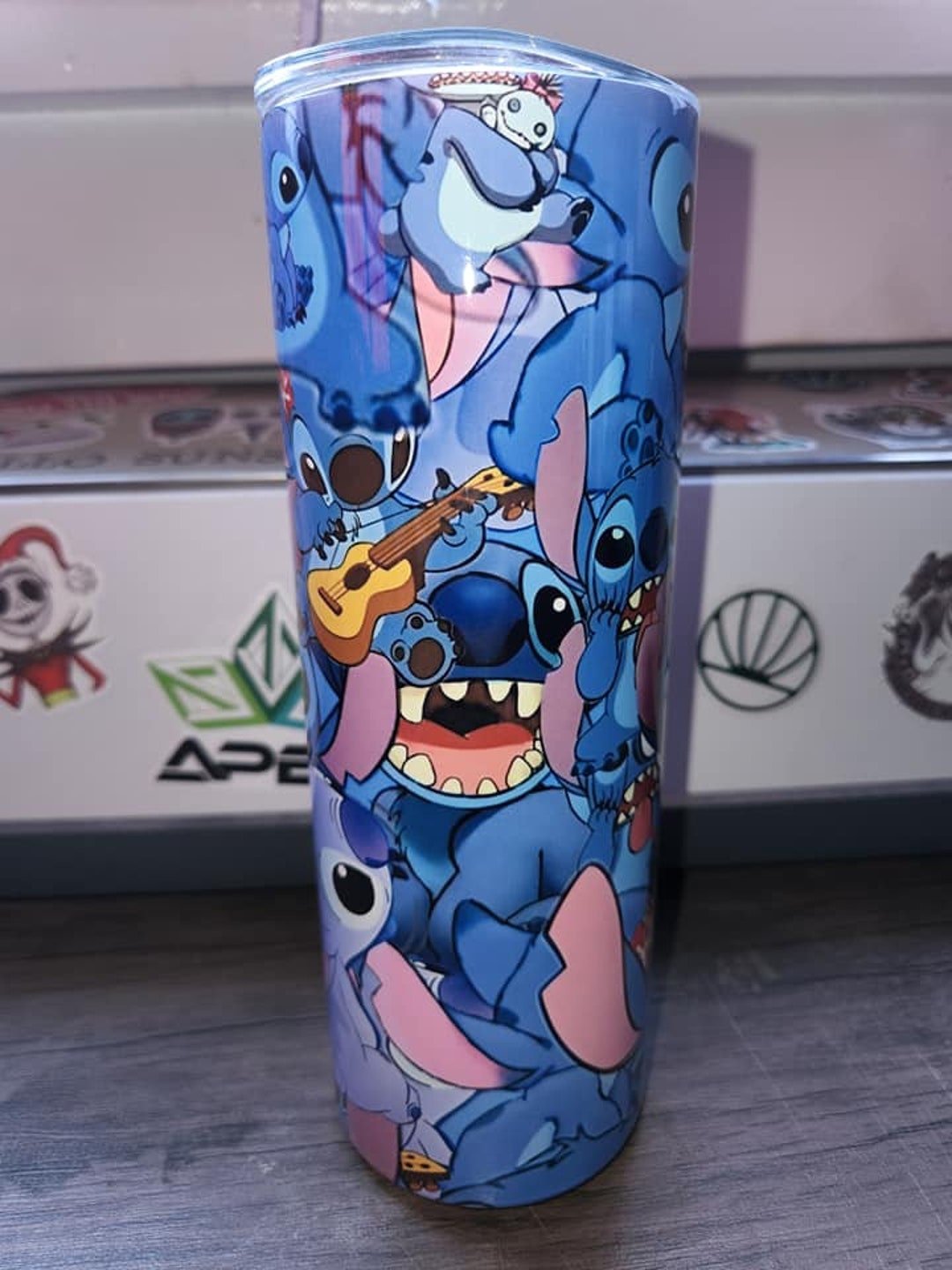Another #stitch tumbler going out! Message me to order yours today 💙 , Tumbler
