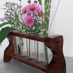 Reagenzglas Halter Floristik Vermehrungsstation Blumenständer