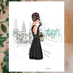 Breakfast at Tiffany&#39;s (ILLUSTRATION TO DOWNLOAD)