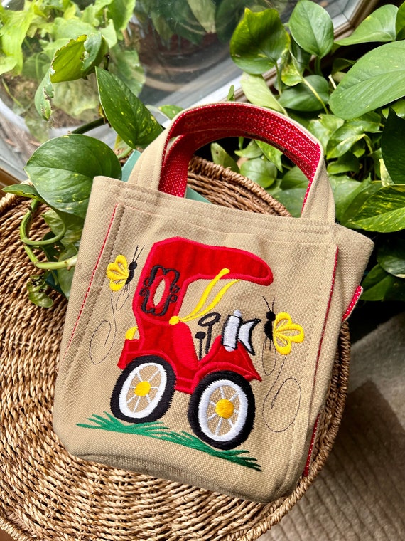 Funky Embroidered Bucket Bag