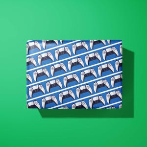 Papier cadeau Playstation 5 - original - imprimé sur commande
