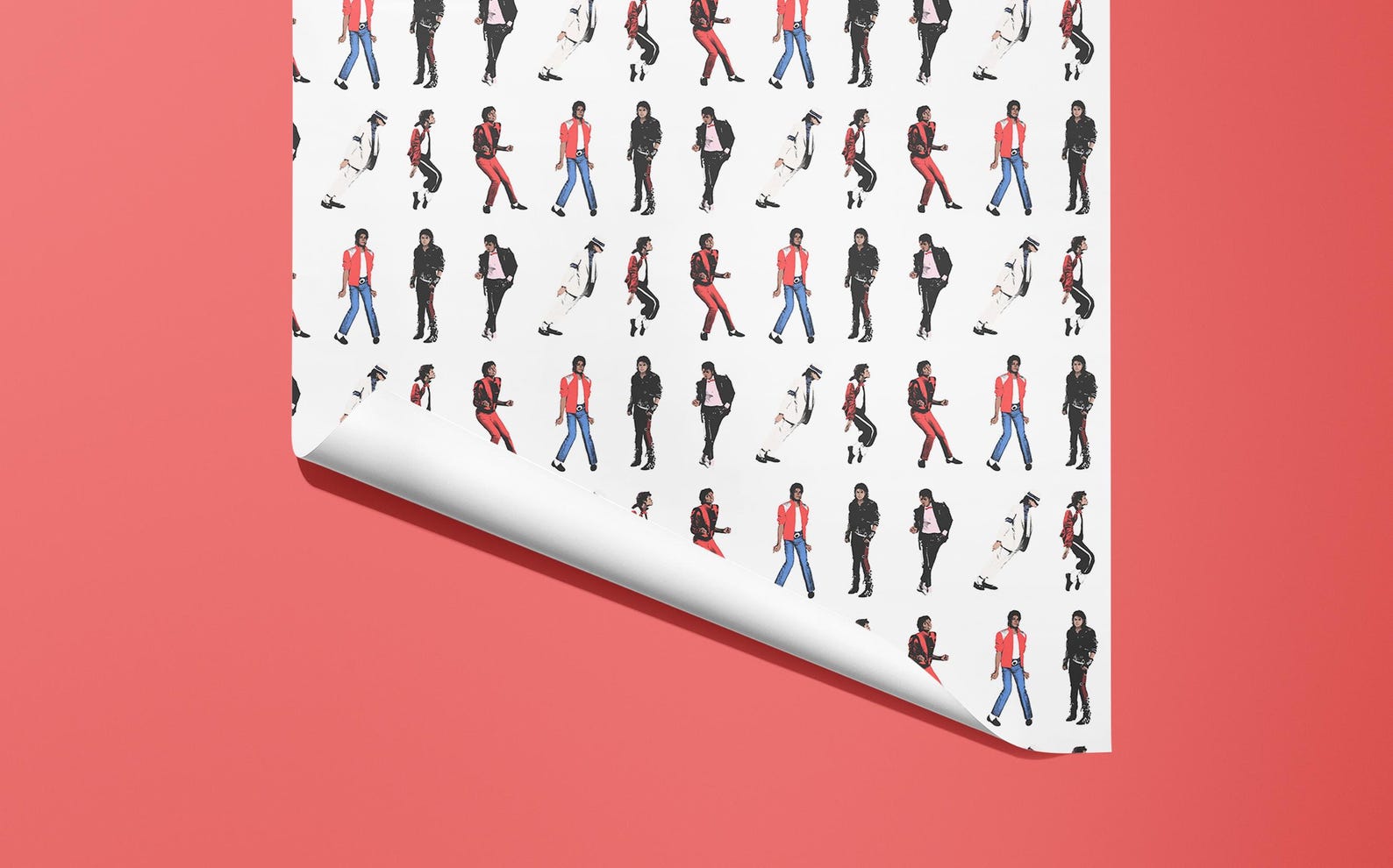 Michael Jackson Wrapping Paper - Beat It, Bad, Smooth Criminal ...