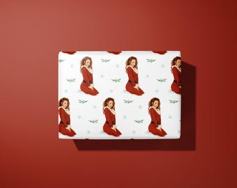 Mariah Carey Gift Wrap - All I Want For Christmas Wrapping Paper