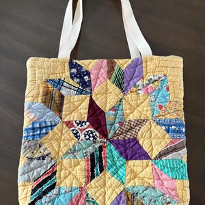 Vintage Quilt Tote