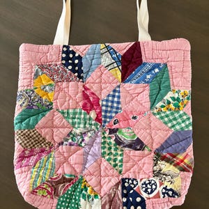 Vintage Quilt Tote