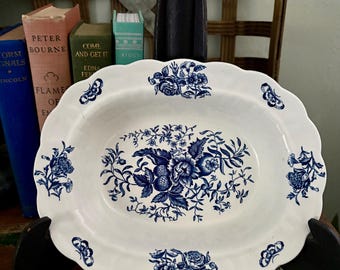 Booths “Peony”  Vintage English Serving Bowl
