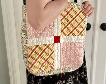 Vintage Quilt Tote