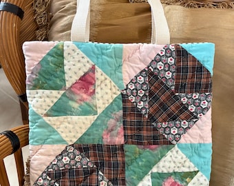 Vintage Quilt Tote