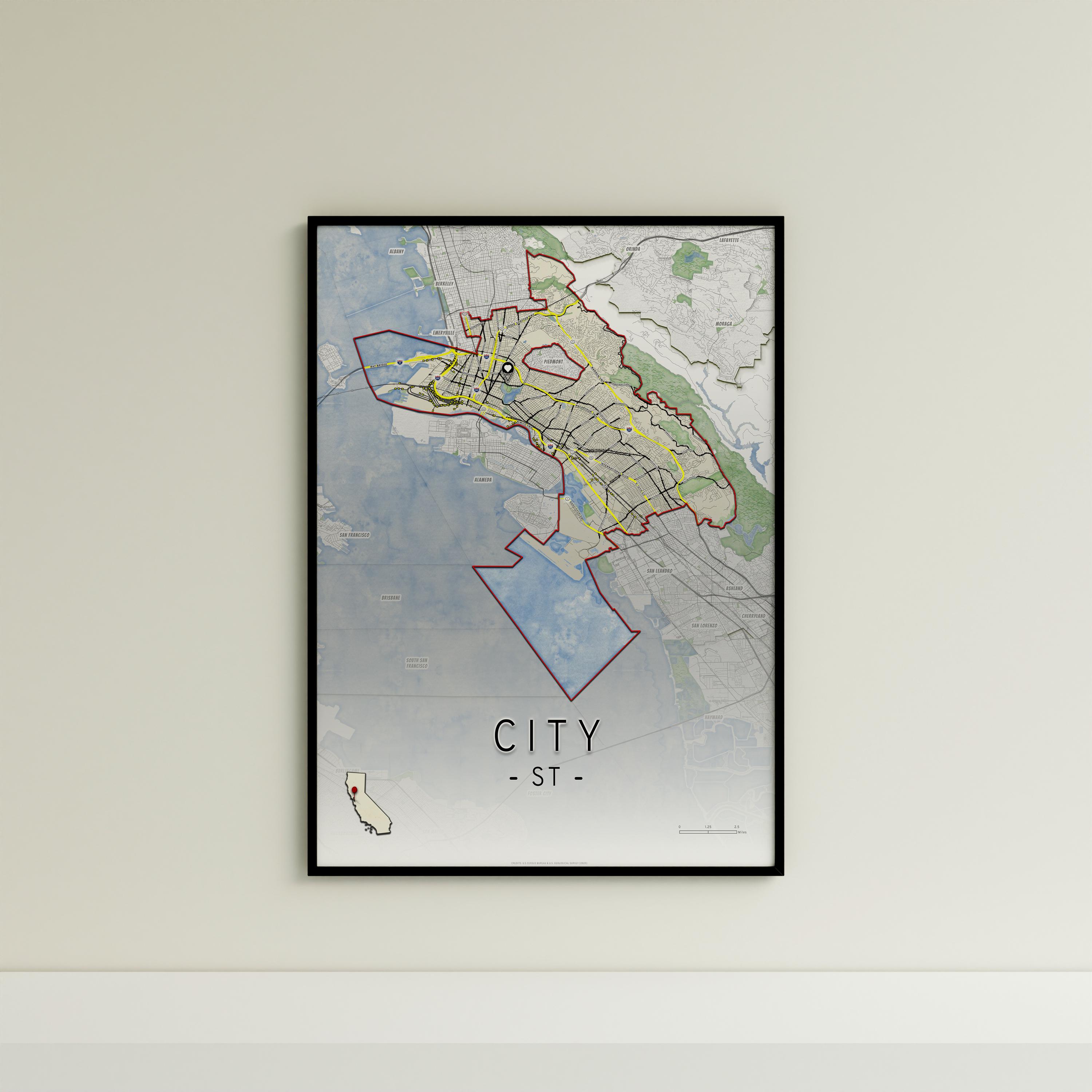 Custom Map Pin Map Personalized - Il Fullxfull.6402431644 Or58