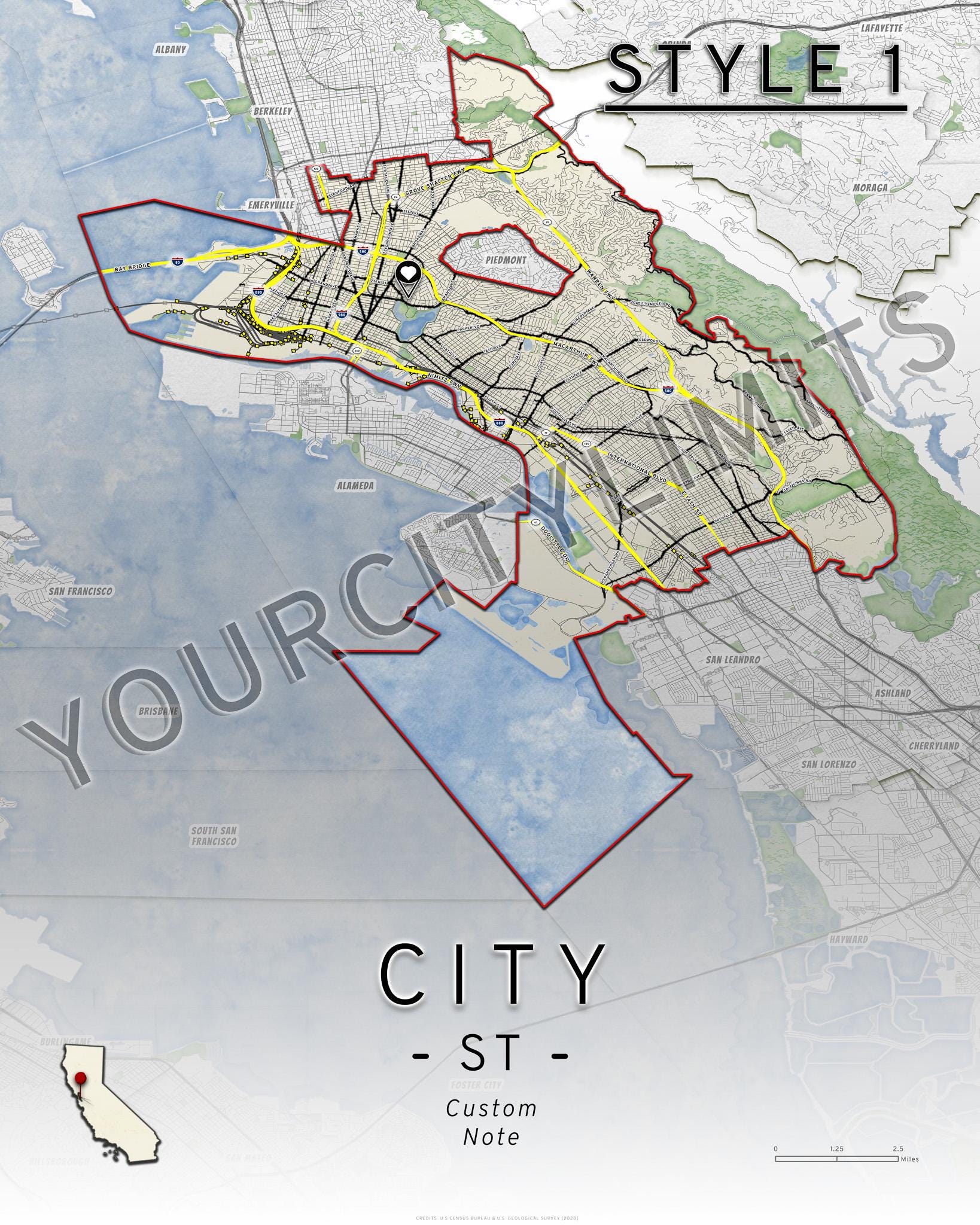 Custom Map Pin Map Personalized - Il Fullxfull.6402431590 Ag1c