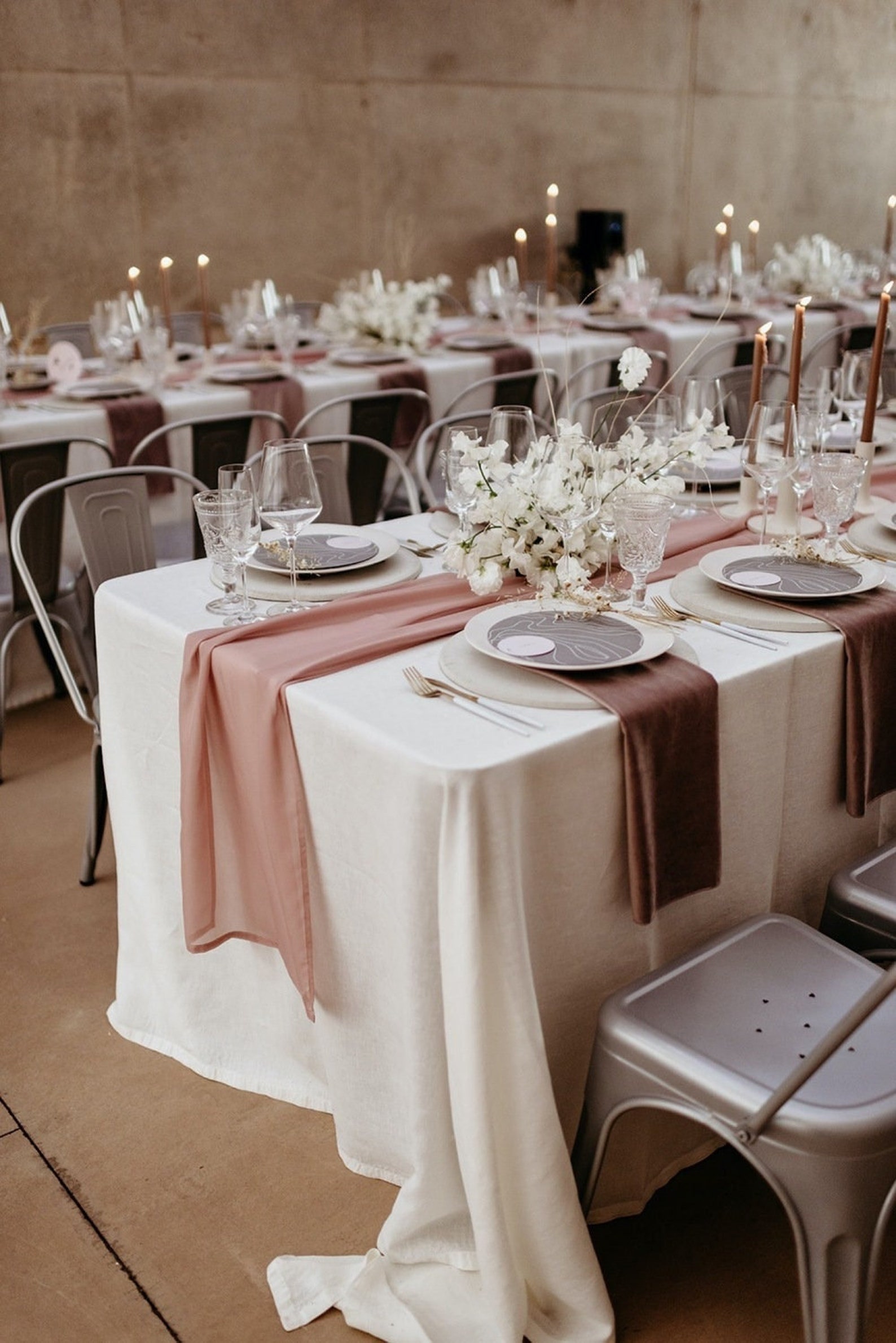 White Chiffon Tablecloth Wedding Tablecloth Wedding Decor Etsy