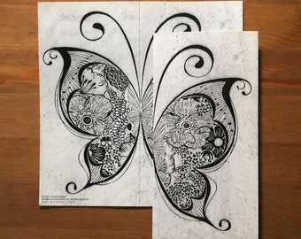 Butterfly: Folded card