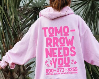 you matter hoodie pink