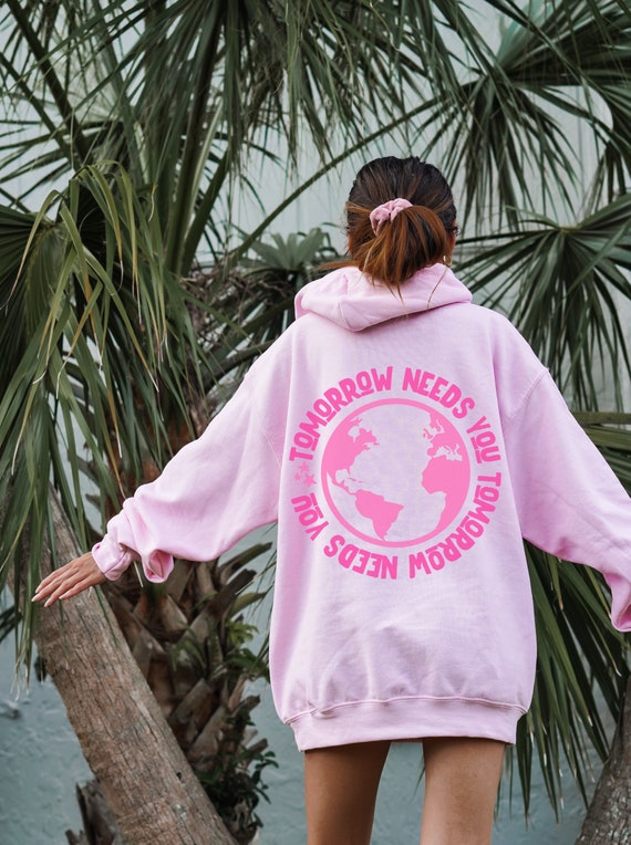 you matter hoodie pink