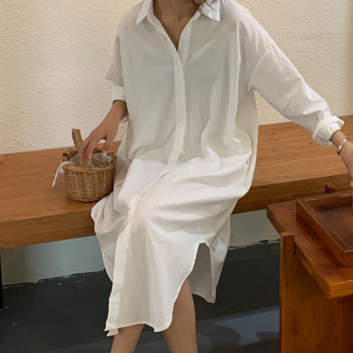 POLO Beach Long Dress Cotton Robe 
