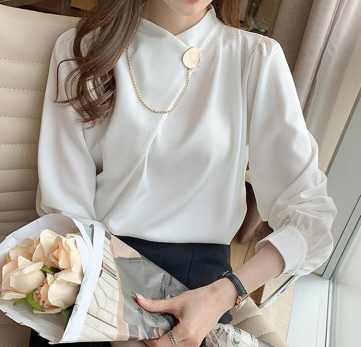 Collar Blouse Women -  Canada