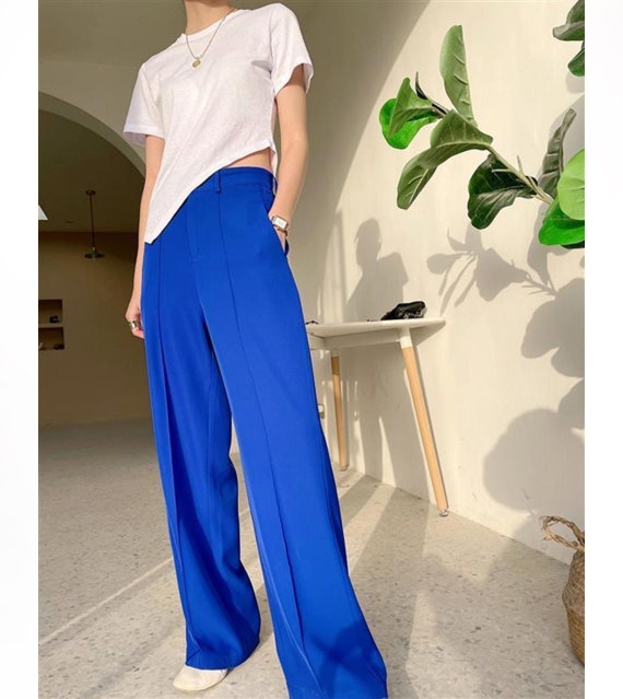 CAPRI Pants Women High Waisted High 