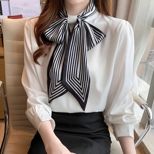 blouses with bows