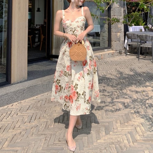 Bettina Short Sleeve Mini Dress in Red Floral | Showpo USA