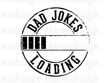 Dad Jokes Loading SVG, Dad Jokes Svg