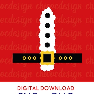Santa Claus Belt Svg,Kids Christmas Svg,santa belt svg,Christmas Belt SVG